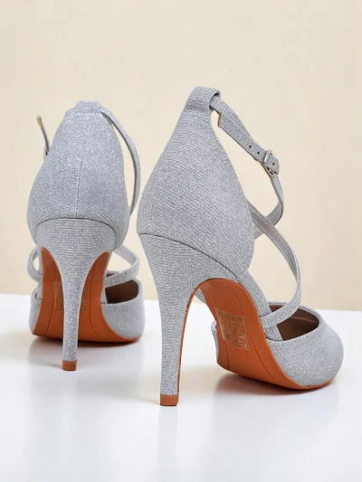 Royalfashion Dámske lodičky na ihlovom opätku GlamStrap