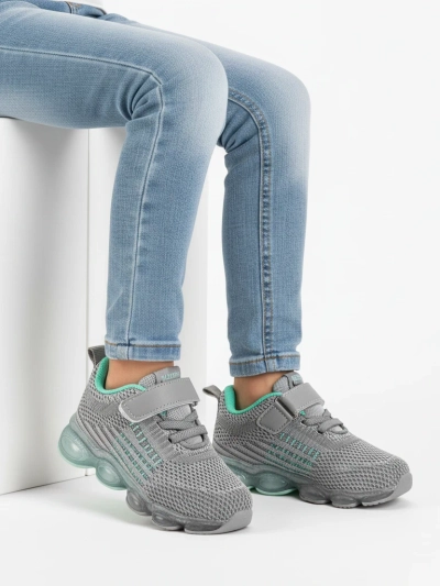 Otroške Superge Astra Sive Sintetične Športne za Poletje