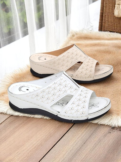 Royalfashion Ženski natikači z debelejšim podplatom Nova Step