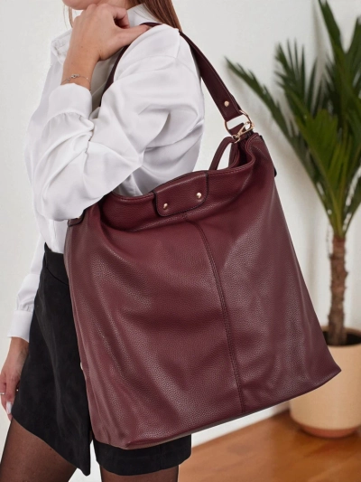 Ženska shopper torbica iz eko usnja Velinda Score