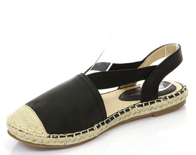 Venkovní espadrilles Black Firstenah - Obuv 1