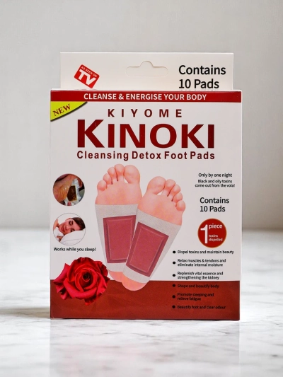 Detox Pásky na nohy DETOX KINOKI 10 ks Ruža