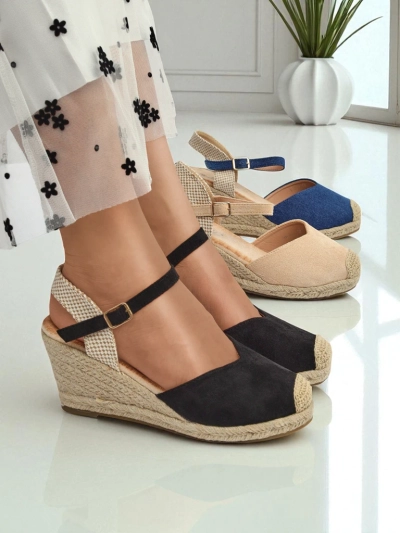 Royalfashion Dámske sandále na platforme Solara Espadrilles