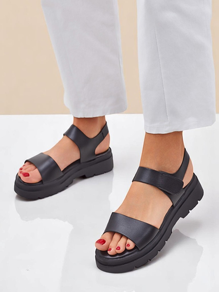 Royalfashion Dámske sandále s hrubšou podrážkou Otvanna