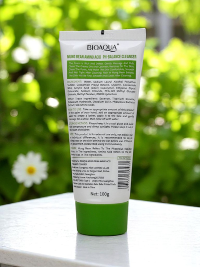 Čistiaca pena s fazuľovým extraktom