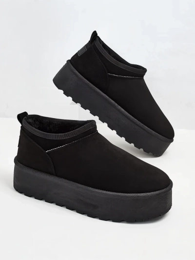 Royalfashion Dámske krátke čižmy a'la snow boots Ozozi