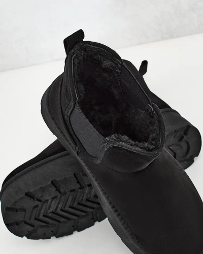 Royalfashion Dámske krátke čižmy Nomas a'la snow boots