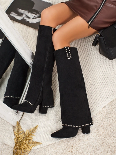 Ženski eko semiš škornji z zgornjim delom Bryves