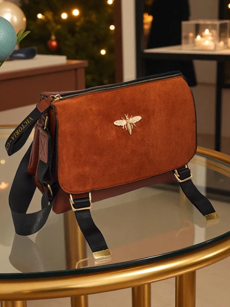 Majhna ženska torbica iz eko usnja Tessaria