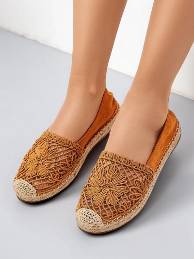Royalfashion Dámske perforované espadrilky Verela