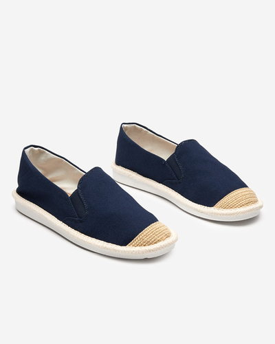 Námornícke modré dámske espadrilky Joll- Footwear