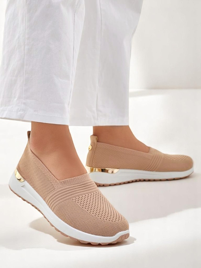 Royalfashion dámske textilné nazúvacie topánky Perfeti