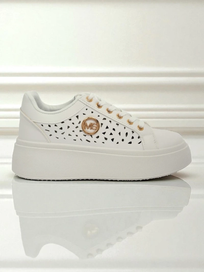 Aurelia Bianca – Bele Superge s Platformo Royalfashion Ecru