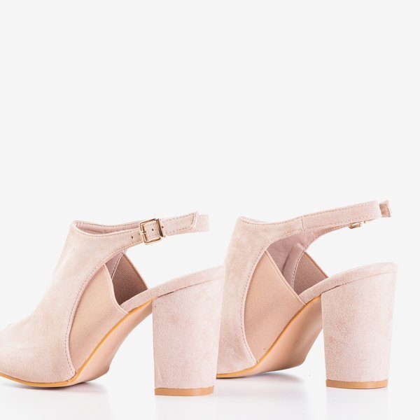 Sandále na vysokom podpätku Bartom - Obuv