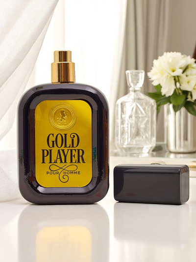 Inšpirovaný eau de parfum pre mužov Gold Player Black