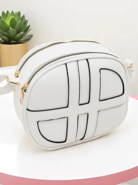 Royalfashion Malá dámska okrúhla kabelka z ekokože Riva Circle