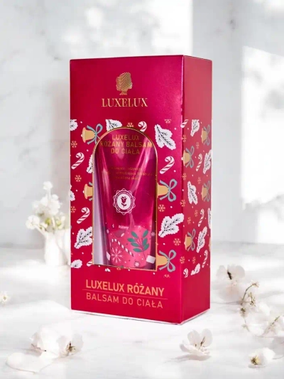 Luxelux Telový balzam s vôňou ruže 300 ml