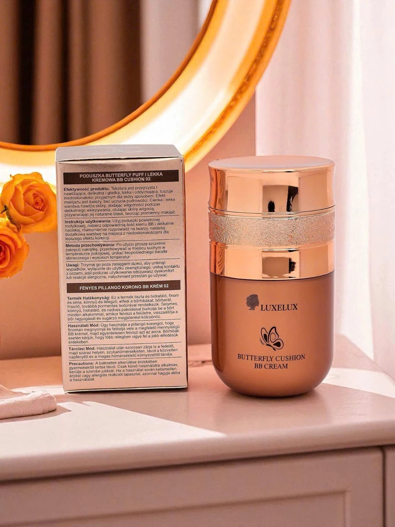 LUXELUX Perseida Butterfly Cushion BB Cream 30g – Kremna podlaga idealna