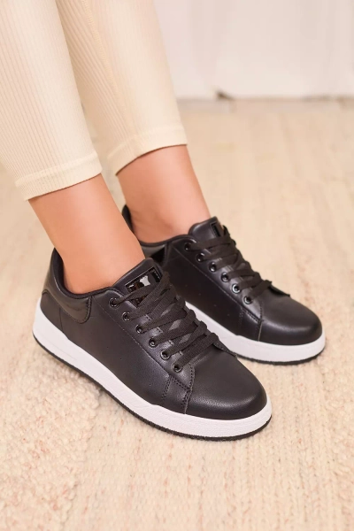 Royalfashion Black dámska športová obuv Classic Vibes