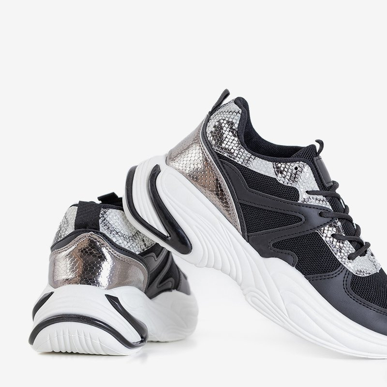 Čierna dámska športová obuv Waks - obuv