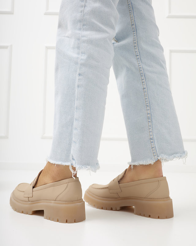 Hnedé dámske topánky Vanocio - Obuv