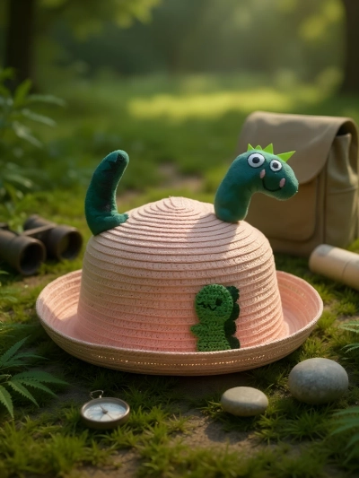 Royalfashion Detská čiapka Dino Letná čiapka