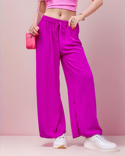 Royalfashion Dámske široké nohavice