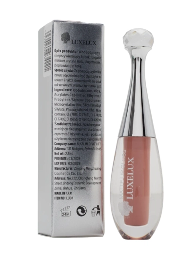 Luxelux Matný rúž 04 2.5ml