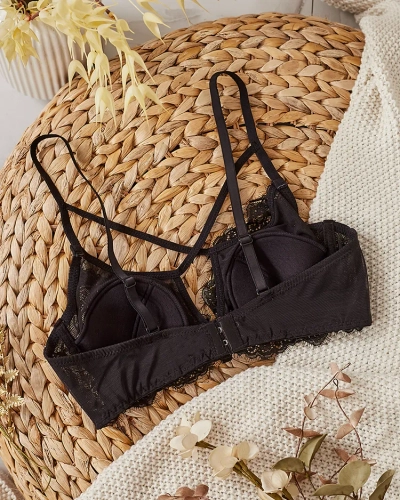 Royalfashion Dámska podprsenka s ozdobnými ramienkami