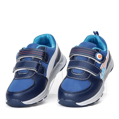 Chłopięce sportowe buty w kolorze granatowym Trini - Obuwie