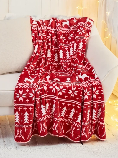 Royalfashion Vianočná deka 200x220
