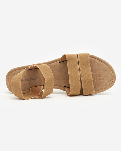 Svetlohnedé dámske sandále Stalia - Topánky