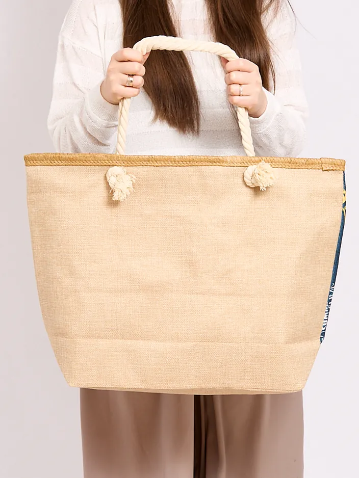 Royalfashion Veľká látková taška s potlačou