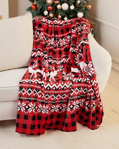 Royalfashion Vianočná prikrývka 160x200