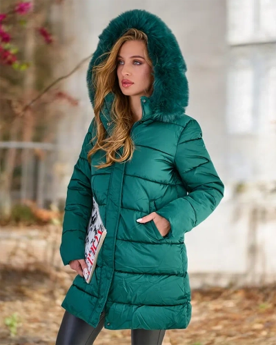 Royalfashion Dámska prešívaná zimná bunda