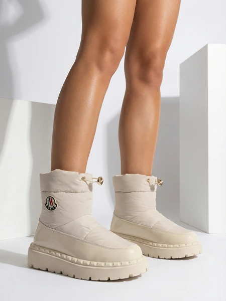 Royalfashion Dámske snehulky v krémovej farbe Ireda