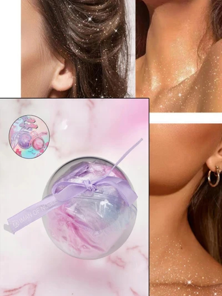 Rozjasňovač na tvár v tvare mäkkého, nadýchaného balónika