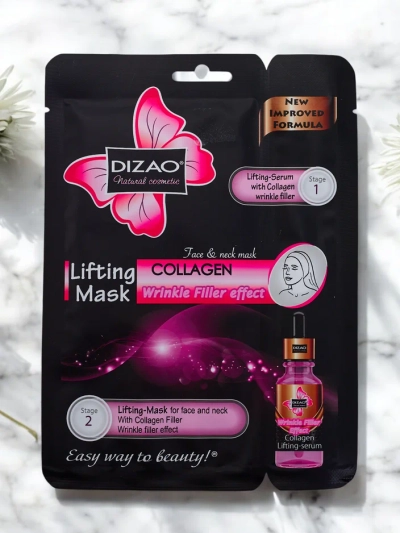 DIZAO - Sada séra a masky s kolagénom 6g + 36g x 10ks