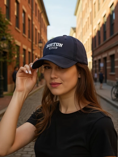 Royalfashion Unisex Baseballová šiltovka Boston Vibe