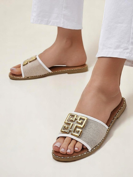 Royalfashion Dámske papuče s plochou podrážkou Rorole