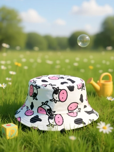 Royalfashion Detský klobúk Bucket Hat Color Splash Bucket