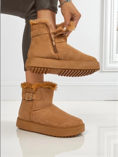 Royalfashion Kratki ženski škornji a'la za sneg Aurelia Classico