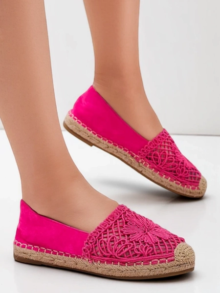 Royalfashion Dámske perforované espadrilky Verela