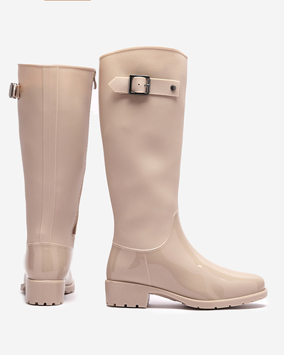 Béžové dámske podkolienky Bevirdo- Obuv