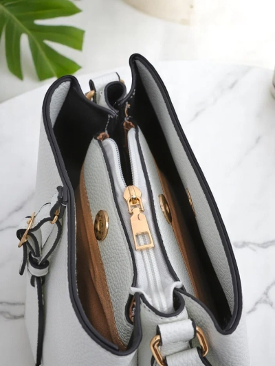 Royalfashion Štvorcová kabelka vyrobená z eko kože