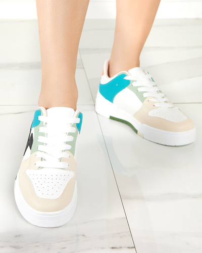 Béžovo-modrá dámska športová obuv Tremsi tenisky - Obuv