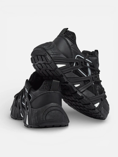 Ženske superge Athena črne sintetične športne za vsak dan