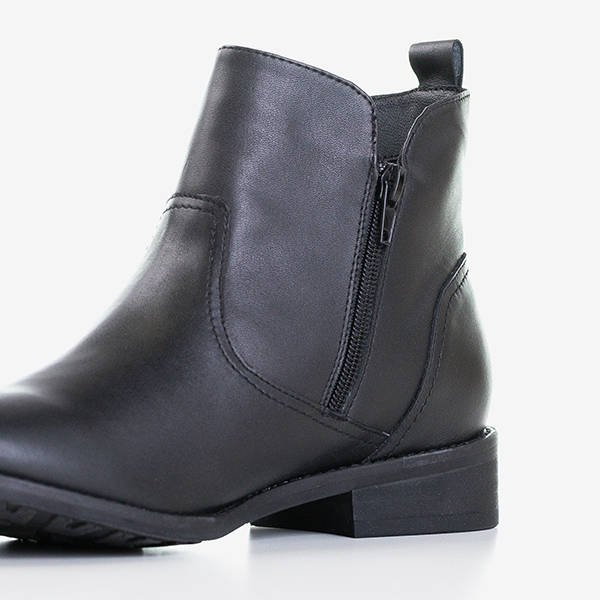 Čierne dámske čižmy a'la Chelsea boots - Obuv