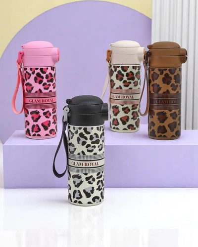 Royalfashion Tepelný hrnček s hubičkou Glam Leo