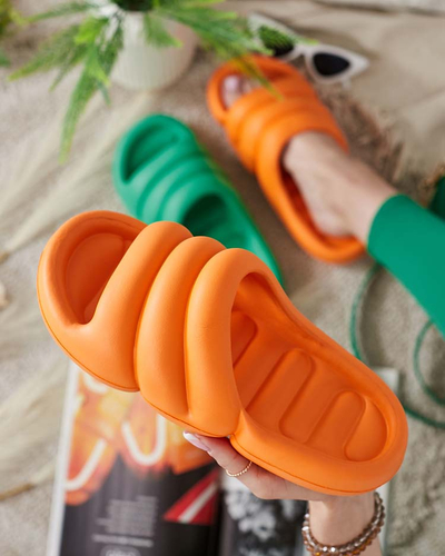 Royalfashion Dámske gumené žabky Gammad